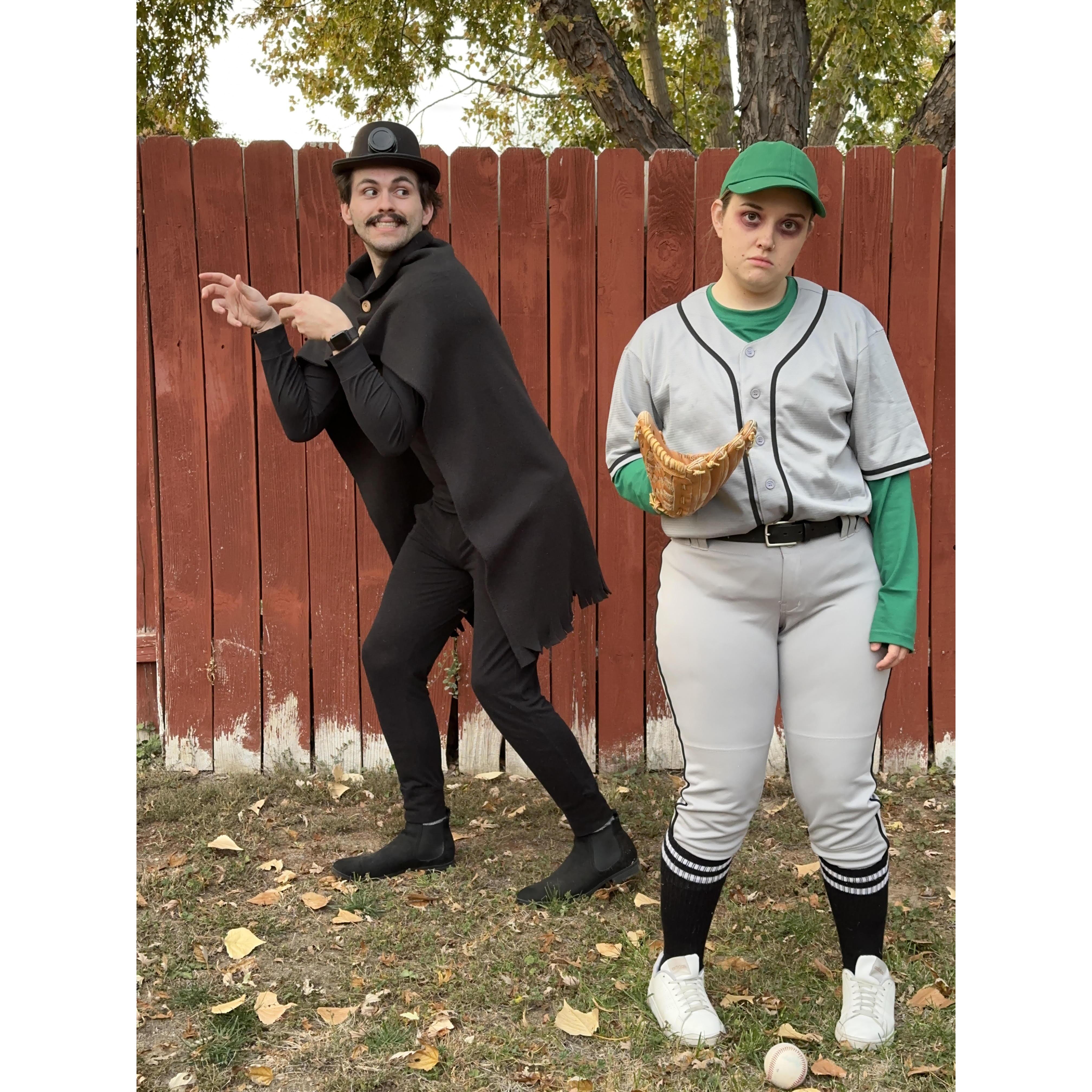 Halloween 2023 - Bowler hat guy and Goob