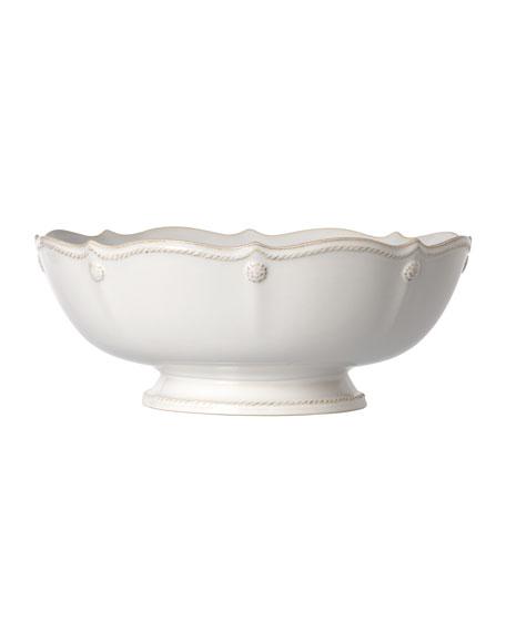 JuliskaBerry & Thread Whitewash Footed Fruit Bowl