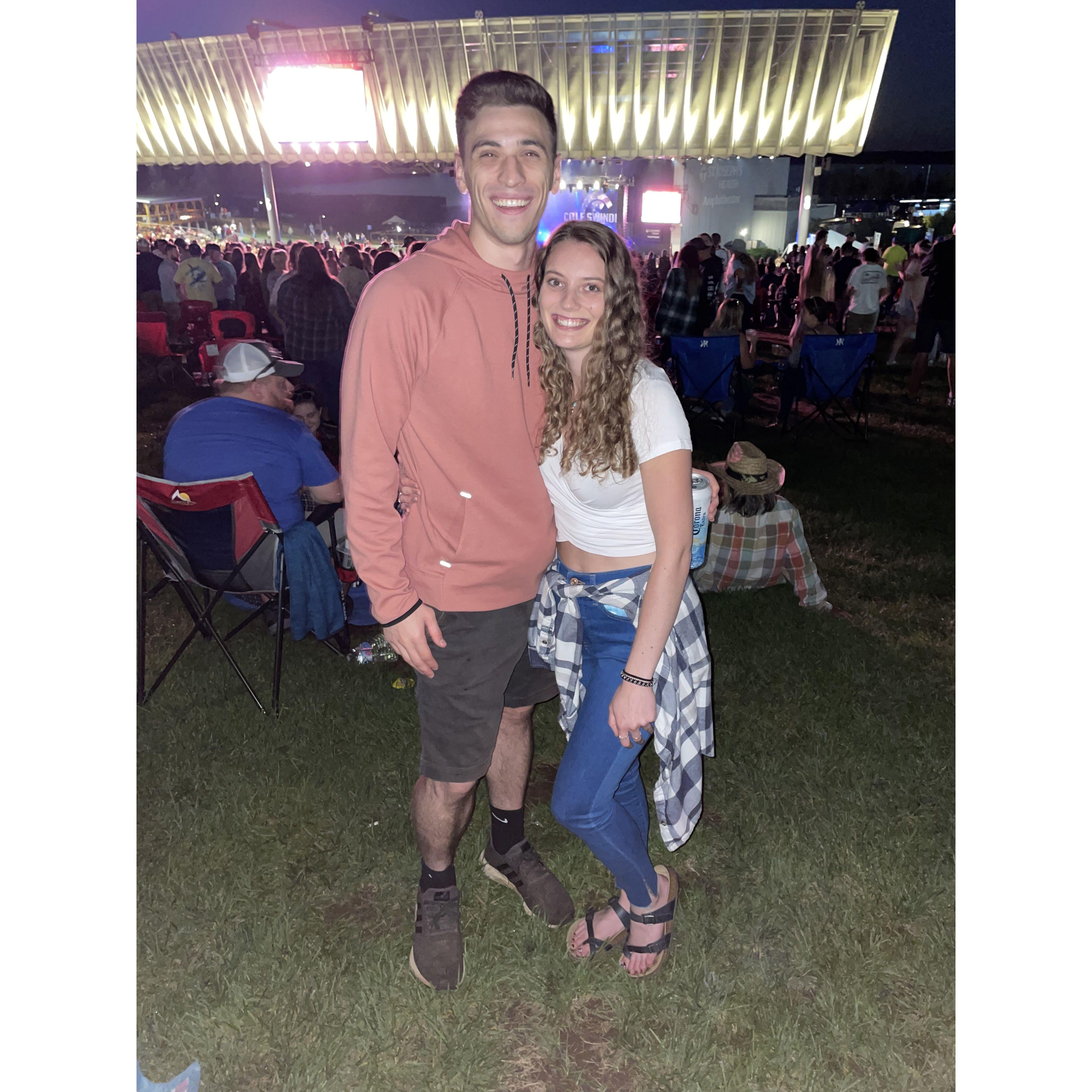 Our first concert together - Thomas Rhett!