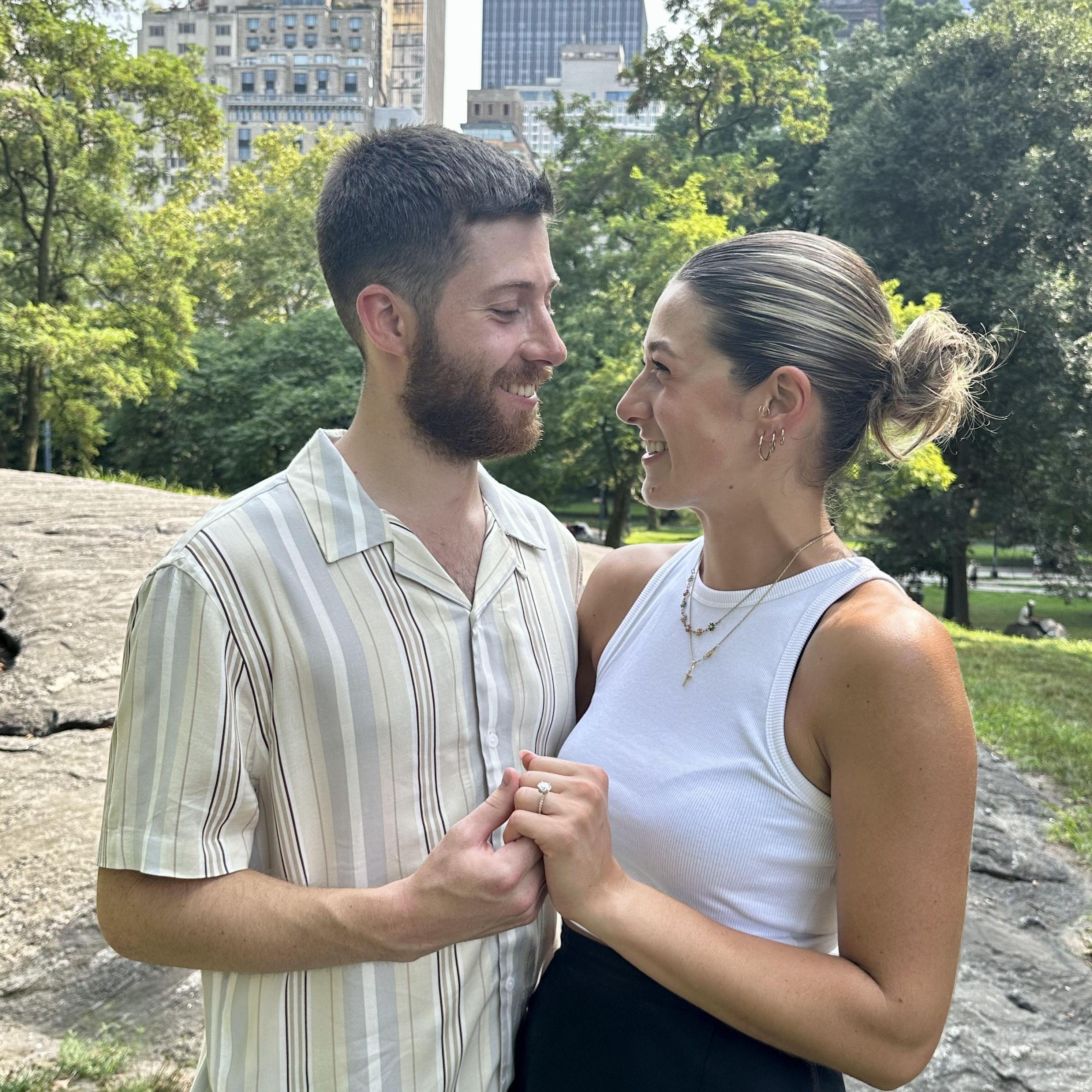 More pictures around Central Park after we got engaged!