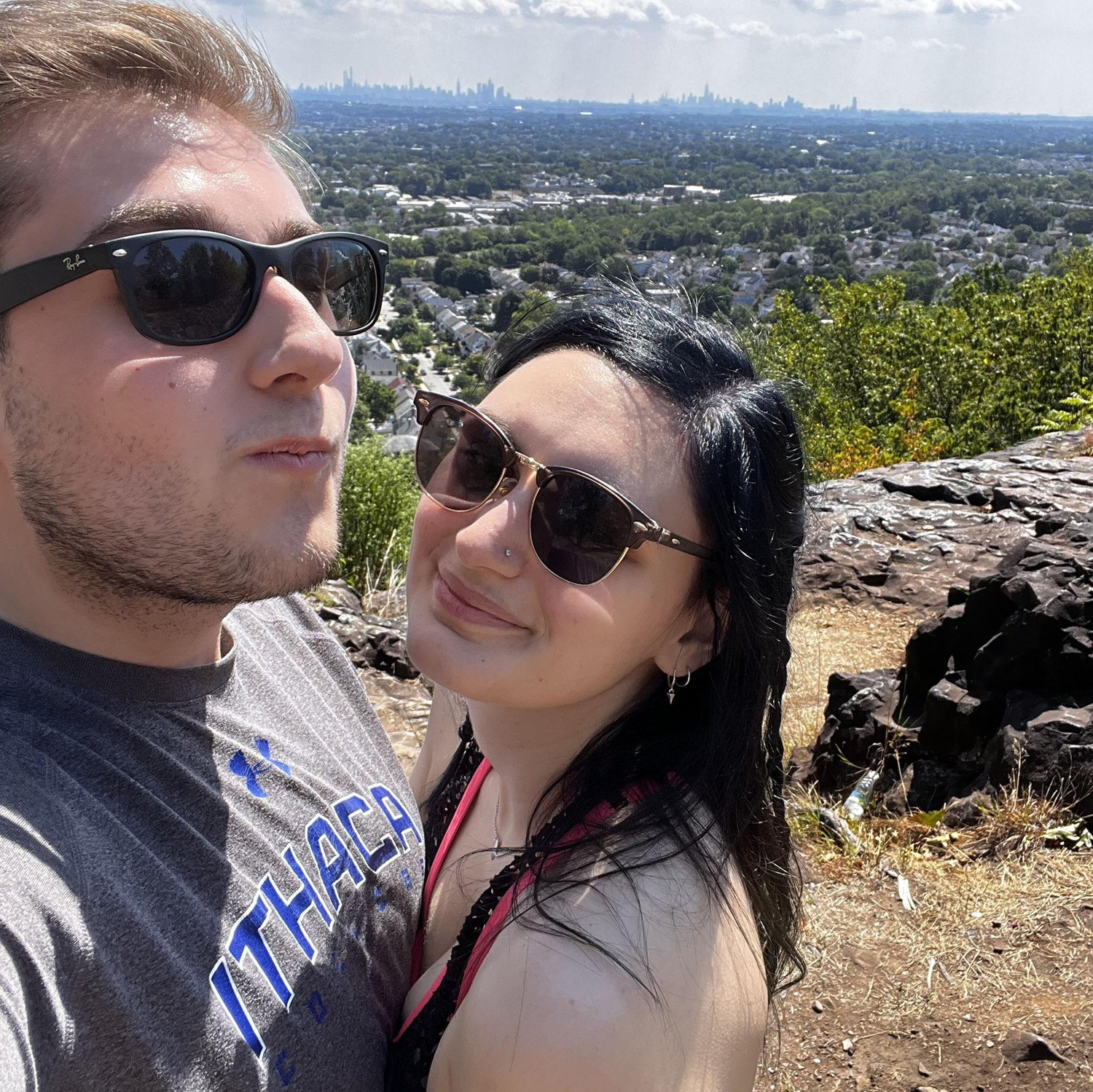 August, 2022 - One of our first dates!