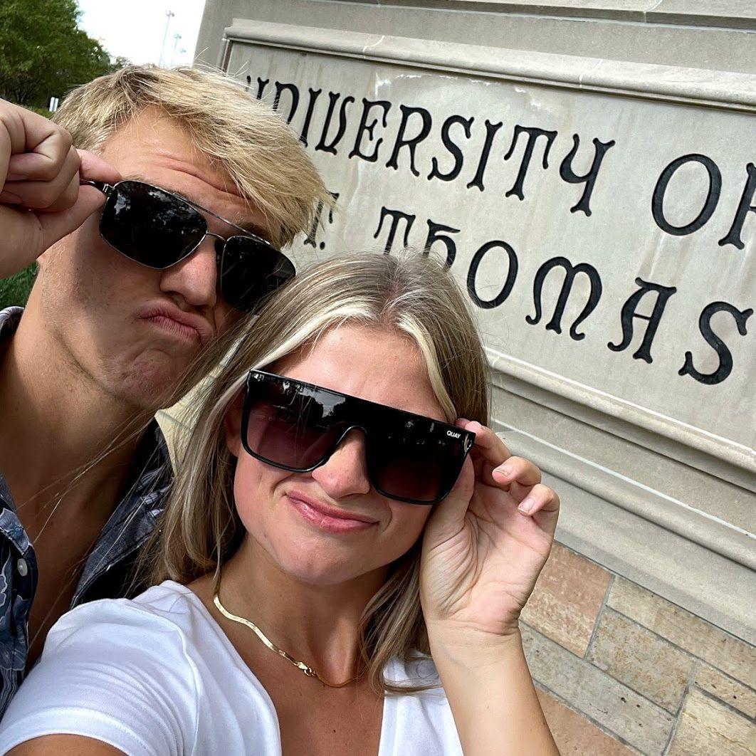 We ended up choosing to go to the same college, because we are inseparable. It was the best decision ever!