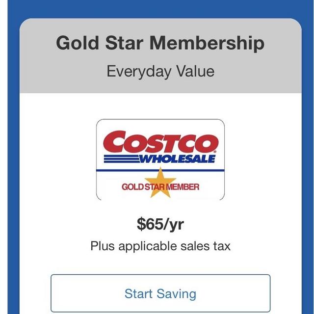 Costco membership