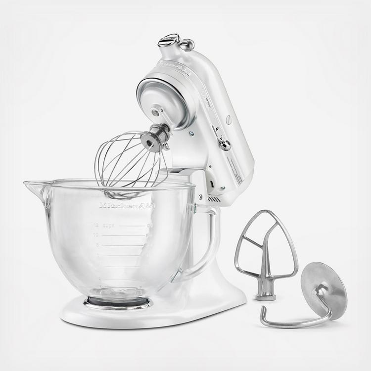 Råd presse Erhverv KitchenAid, Artisan Design Series 5 Qt. Tilt-Head Stand Mixer with Glass  Bowl - Zola