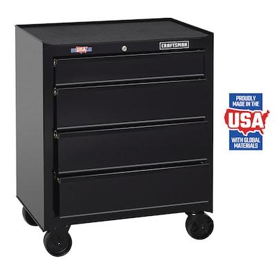 CRAFTSMAN 4-Drawer Tool Cabinet (Black)