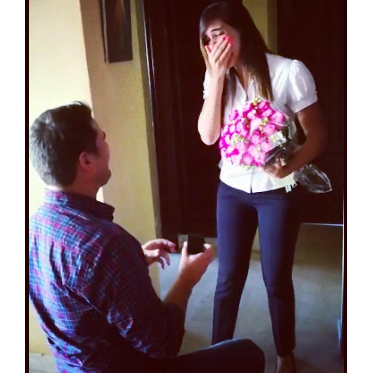 I said YES!