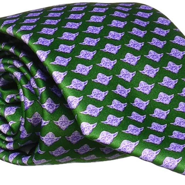STAR WARS mens Yoda Optical Tie