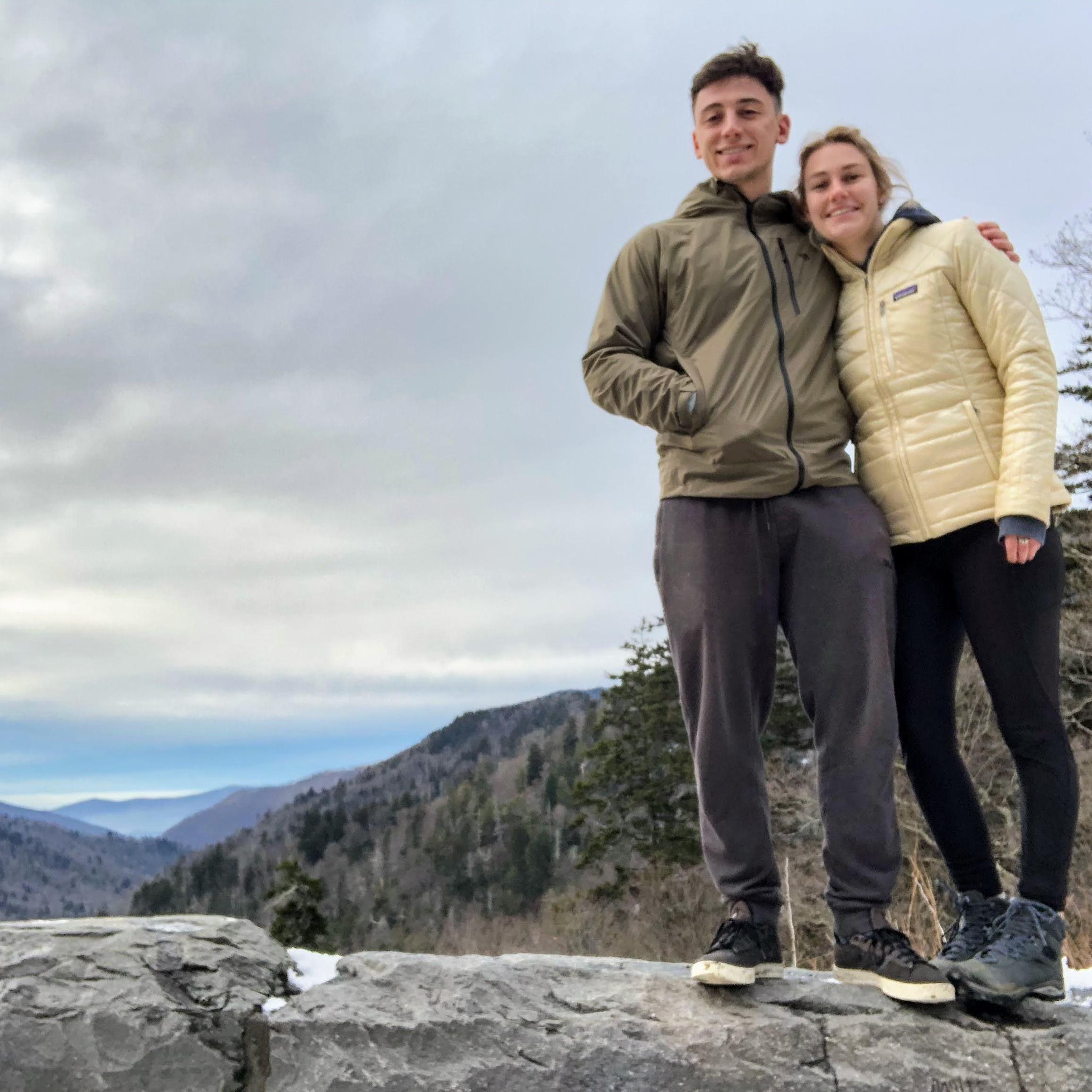 January 2021. Smoky mountains