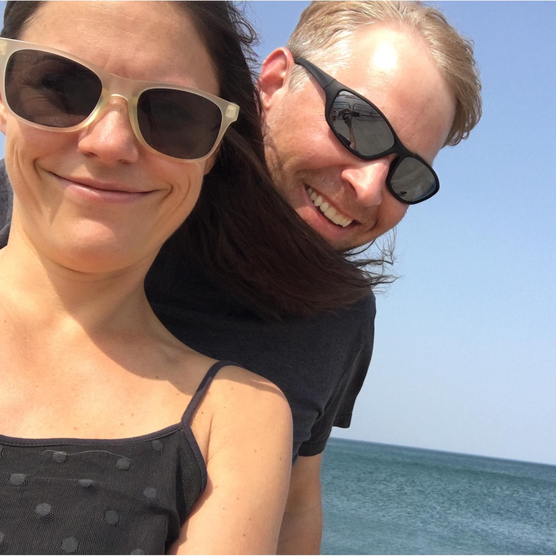 On the shores of Lake Michigan, McKinley Park, Milwaukee (May 31, 2019)