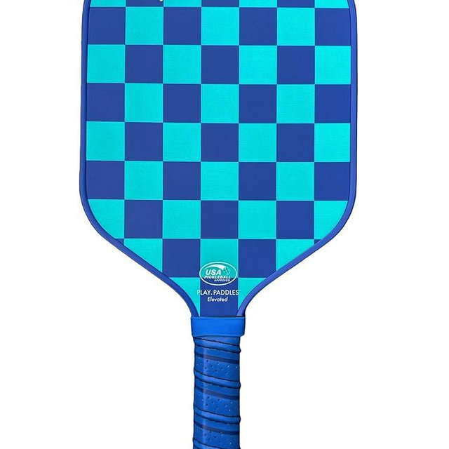 Play Paddles Pickleball Paddle - USAPA Approved Pickleball Racket | Carbon Fiber and Polymer Honeycomb Composite Core | Hyper-Grip™ Surface with Graphite Face & Cushioned Grip