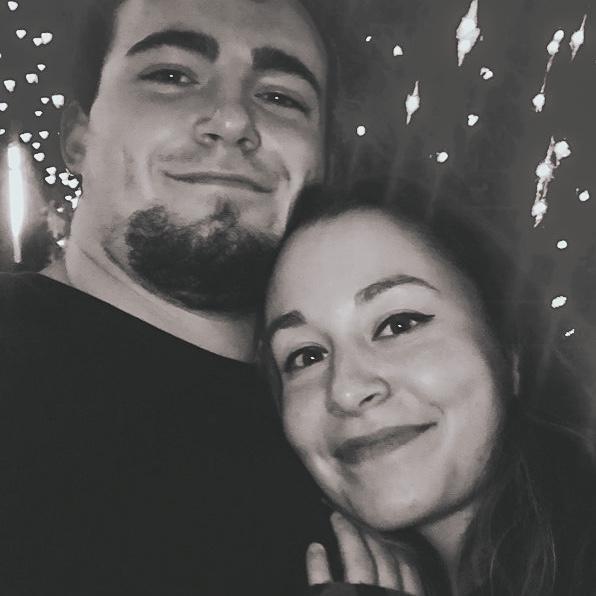 Date night, seeing the Christmas light display at NASA, 2020