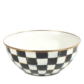 Mackenzie-Childs Courtly Check® Large Everyday Bowl Courtly Check® Large Everyday Bowl