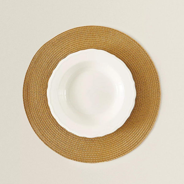 ROUND PAPER PLACEMAT - See all - KITCHEN & DINING - TABLE LINEN