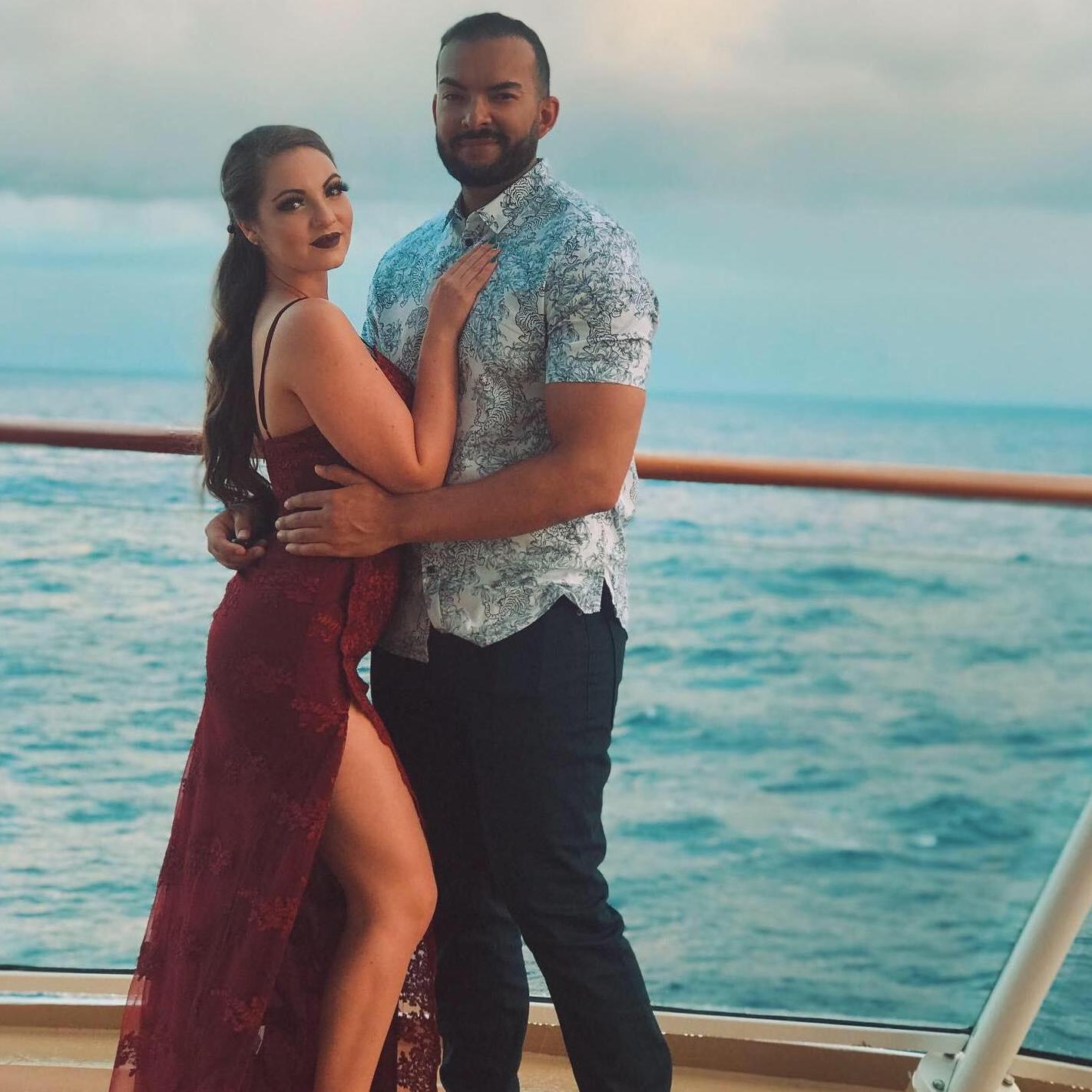 On a cruise in the Caribbean islands in 2018