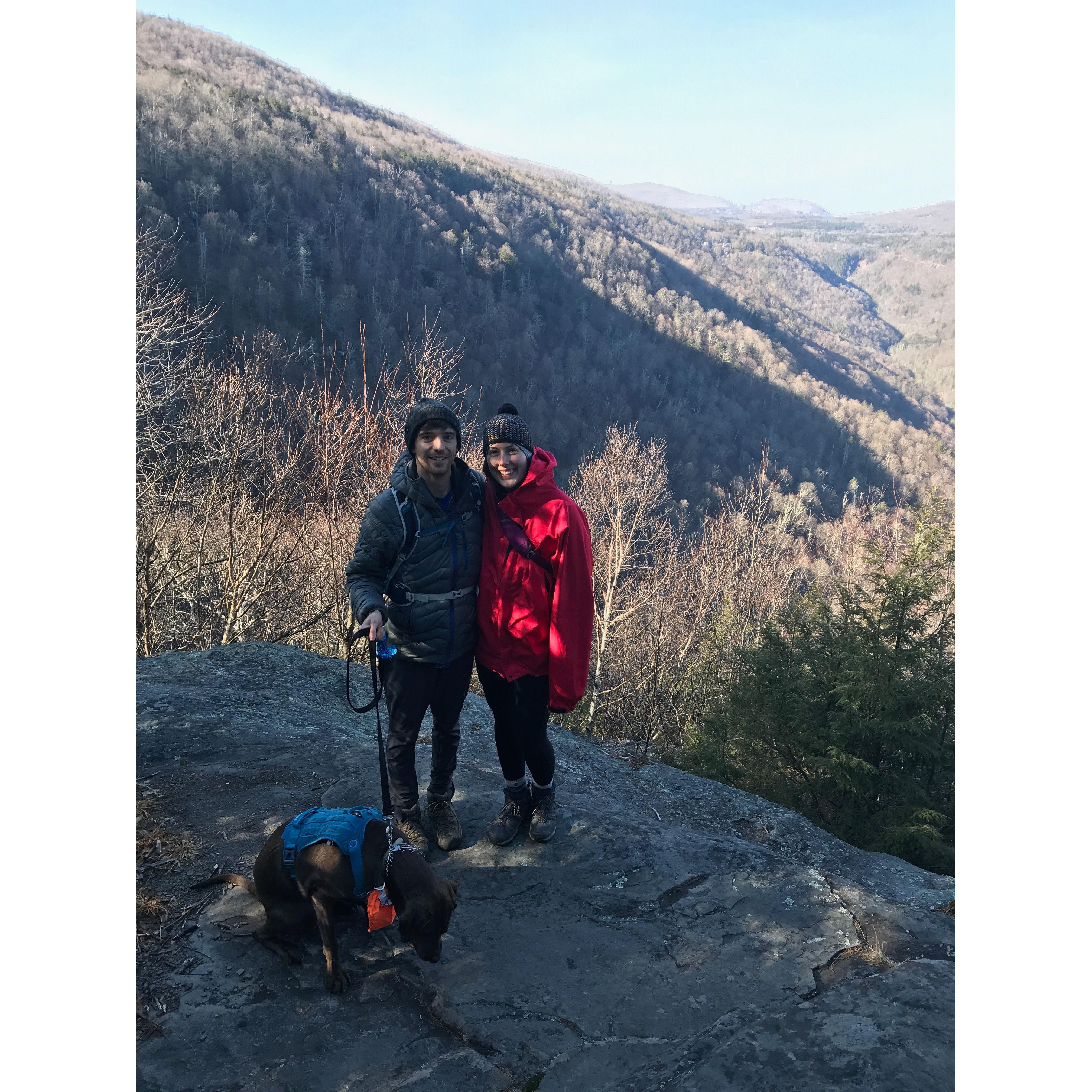Hiking in the Catskills in 2019