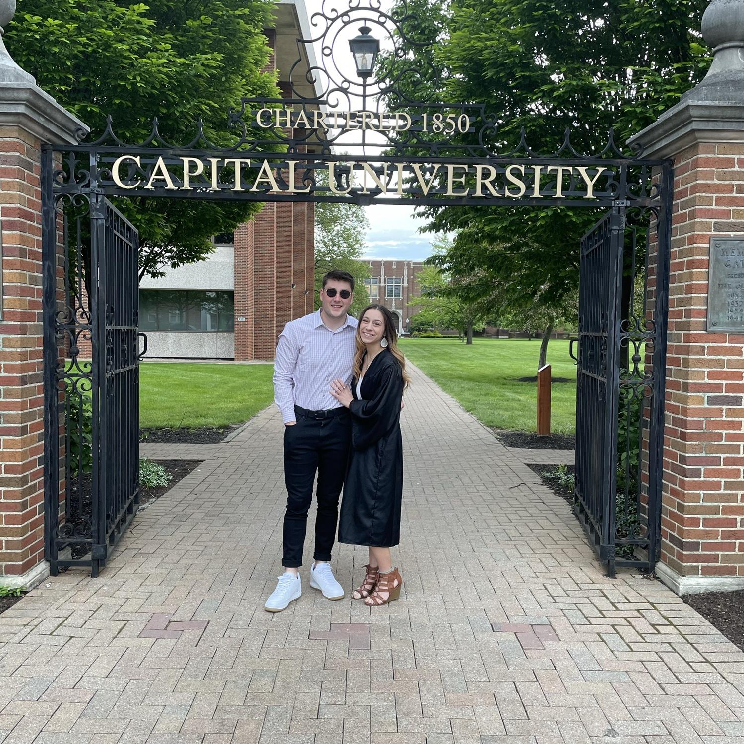Everything happens for a reason - we met with two months left in our senior year of college