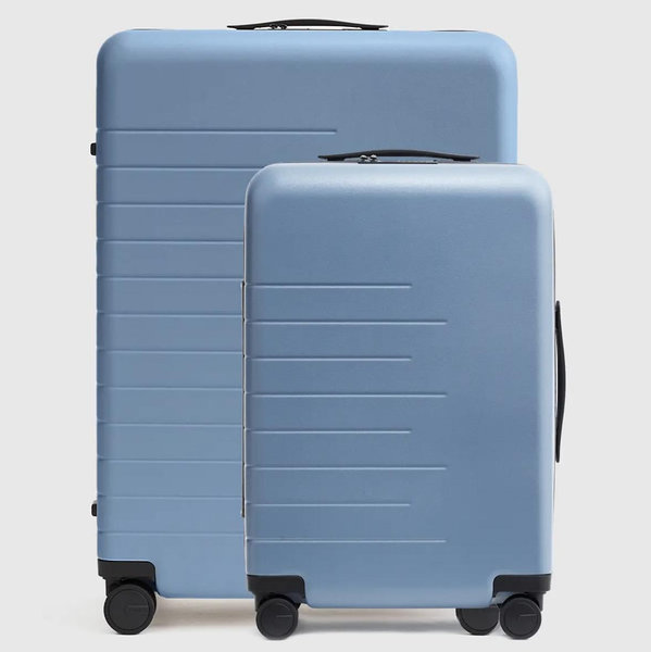 Carry-On & Large Check-In Suitcase Bundle in Blue