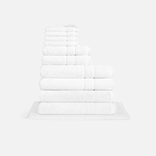 Super Plush Towel Move In Bundle - White