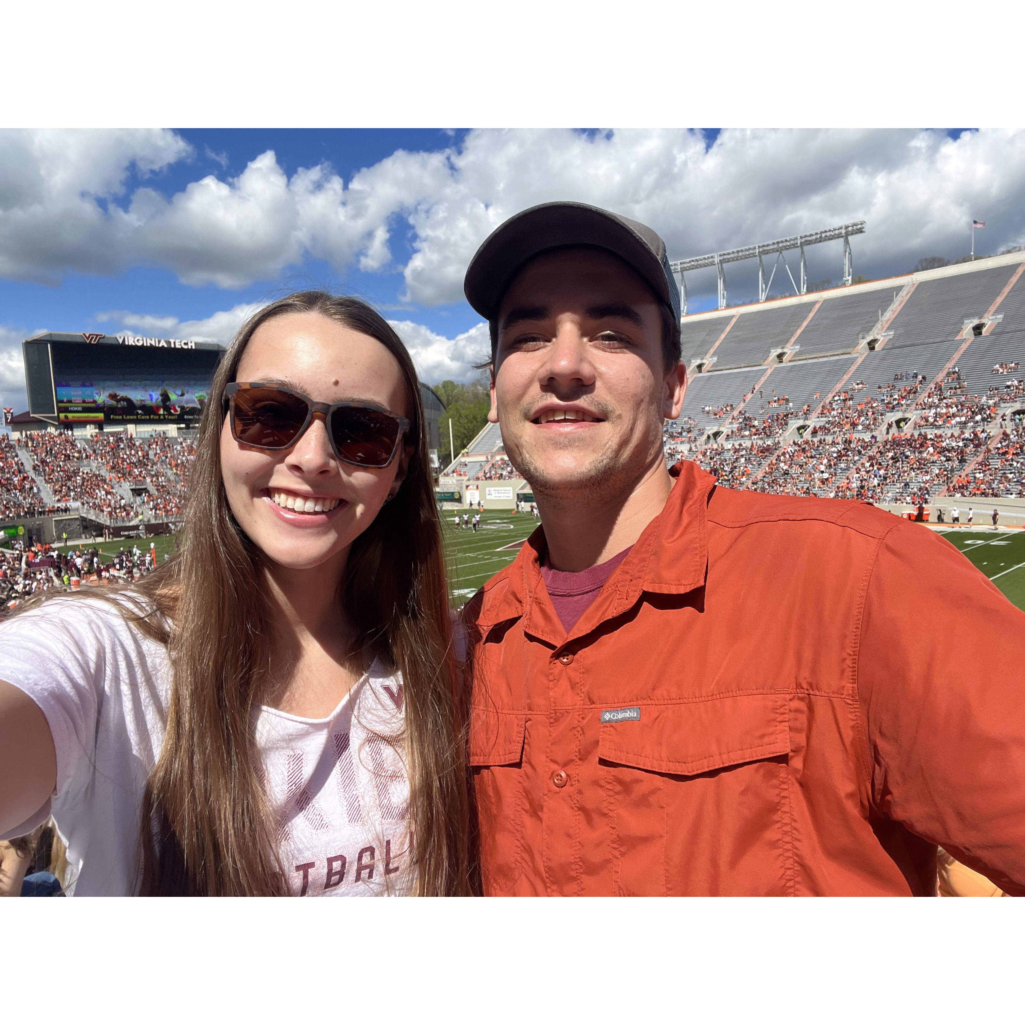 April 15, 2023: Spring football game