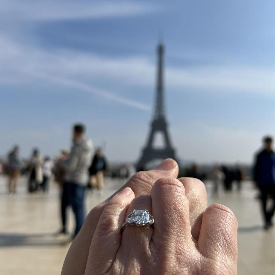 A monument - (yes, the most visited in the world) - of our love!