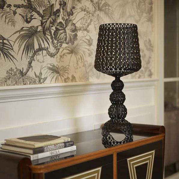 Kartell Mini Kabuki Table Lamp in Black