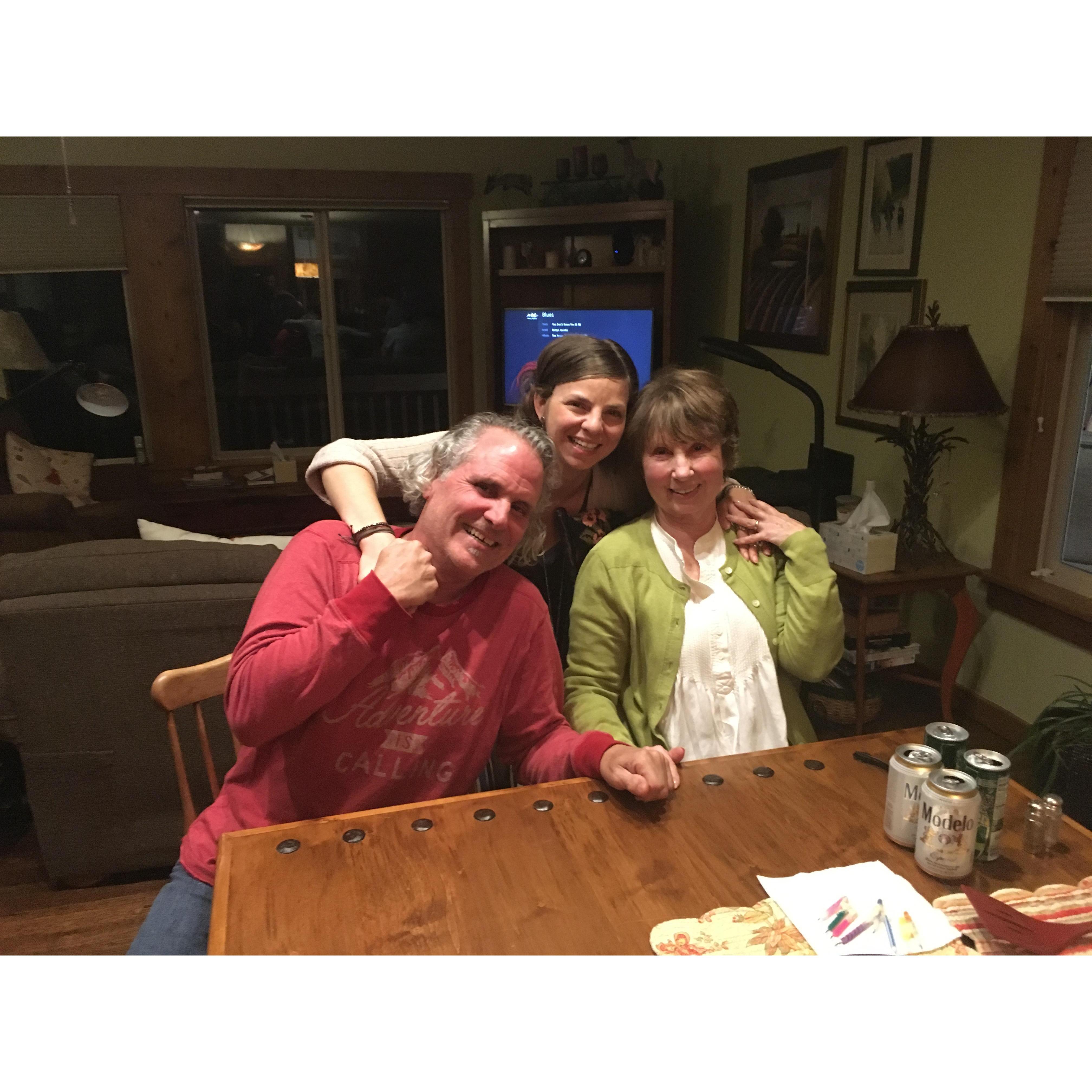 Mammie and Chonch Birthday celebration with Uncle James