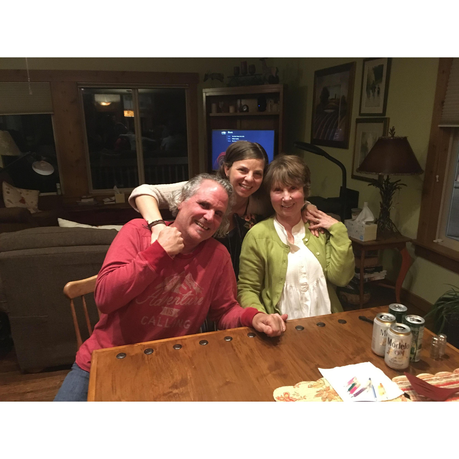 Mammie and Chonch Birthday celebration with Uncle James
