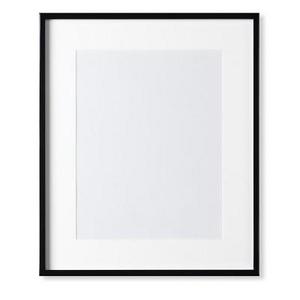 Black Lacquer Gallery Picture Frame, 11" X 14"