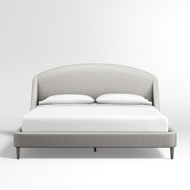 Lafayette Mist Upholstered King Bed without Footboard