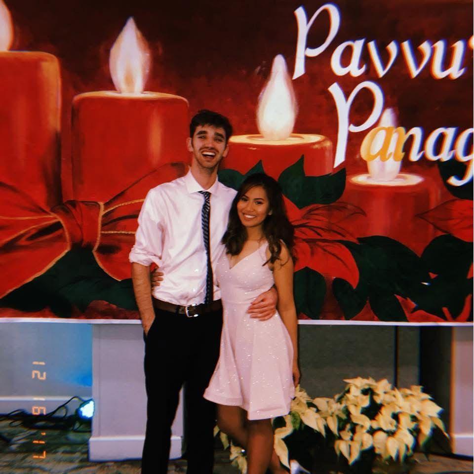 Celebrated Filipino christmas party together!