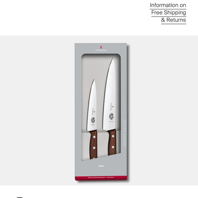 Victorinox Wood Chef’s Set, 2 pieces