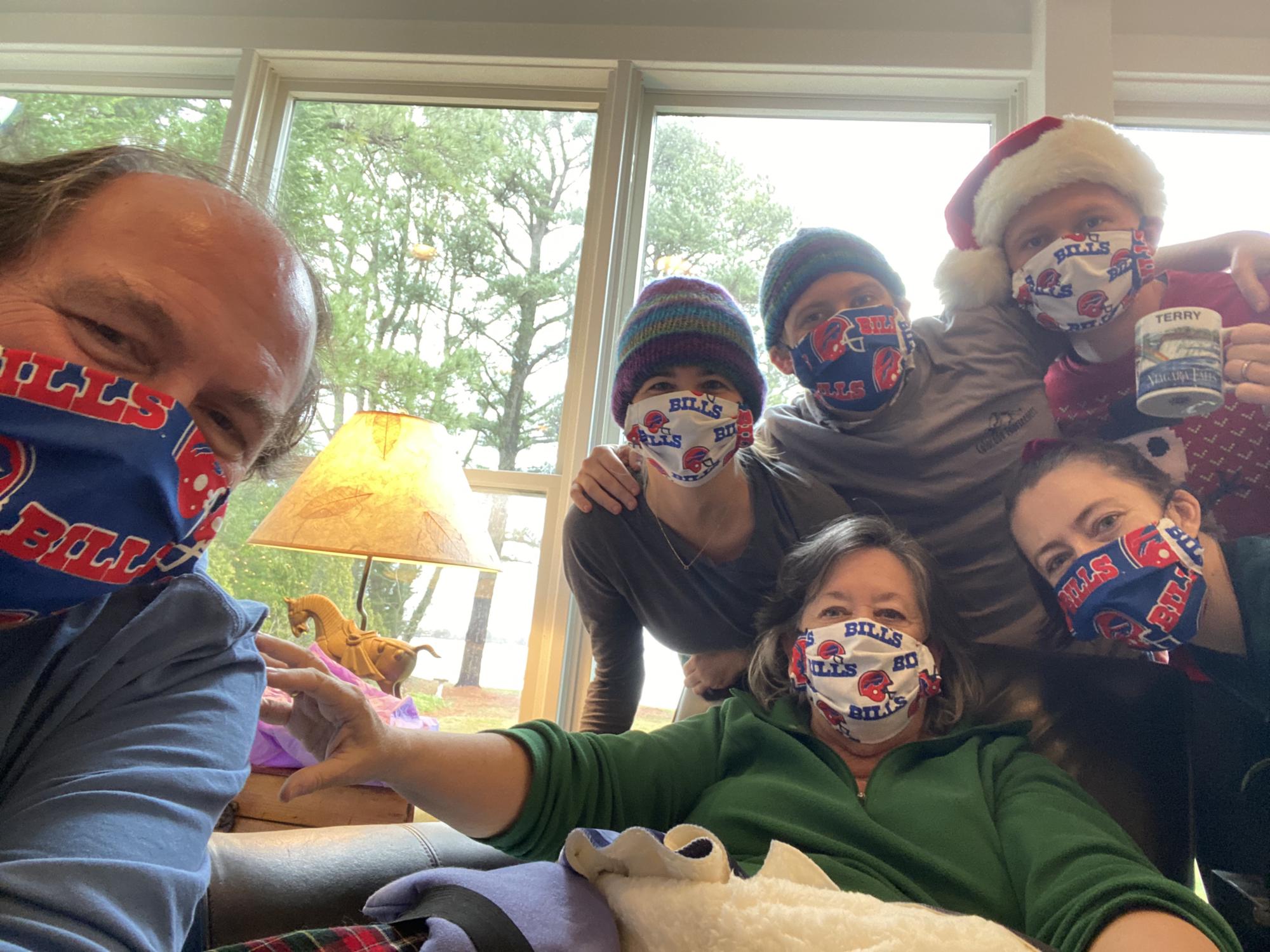 So we still celebrated Christmas