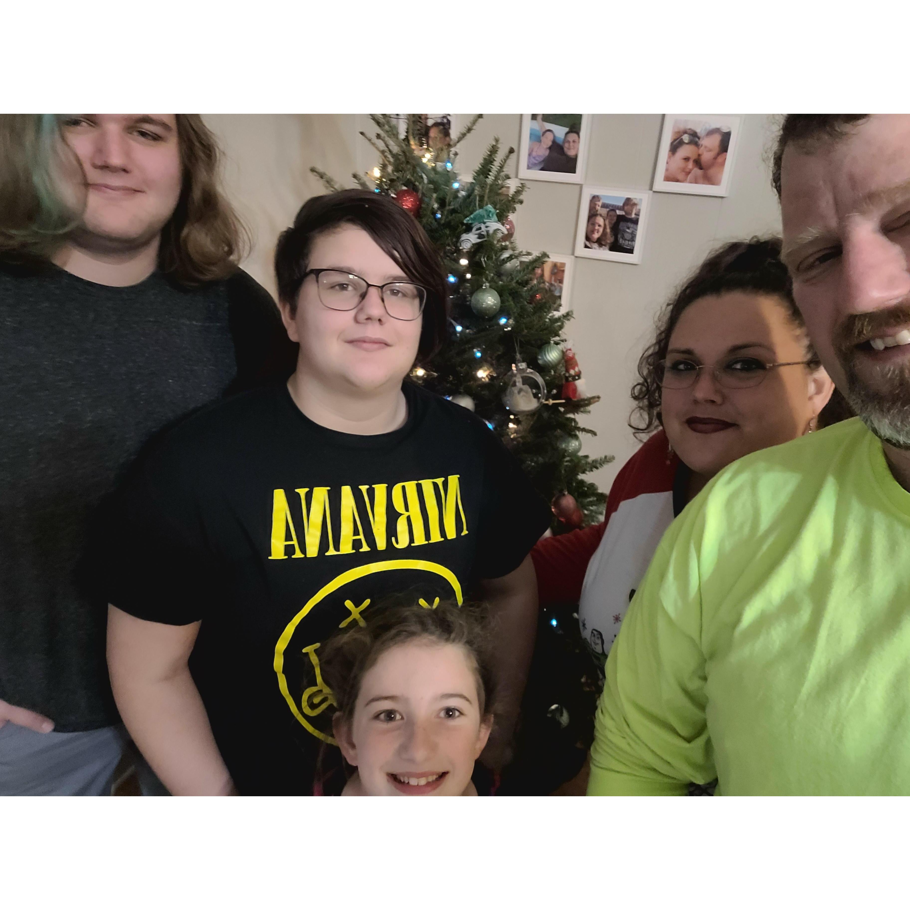 Our first Christmas in our new home as a family!