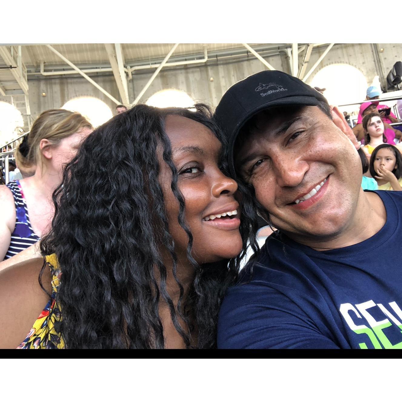 We enjoy outdoor events!