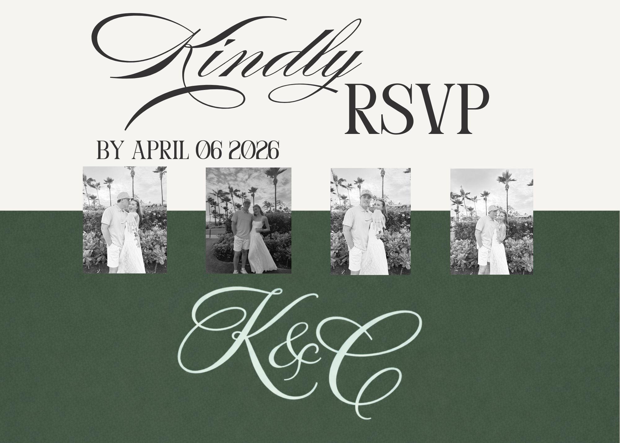 The Wedding Website of Kendyl Belden and Cole Prusia