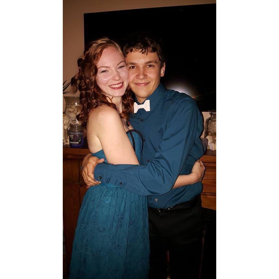 Winter Formal senior year, right after the Lego Expo (2017)