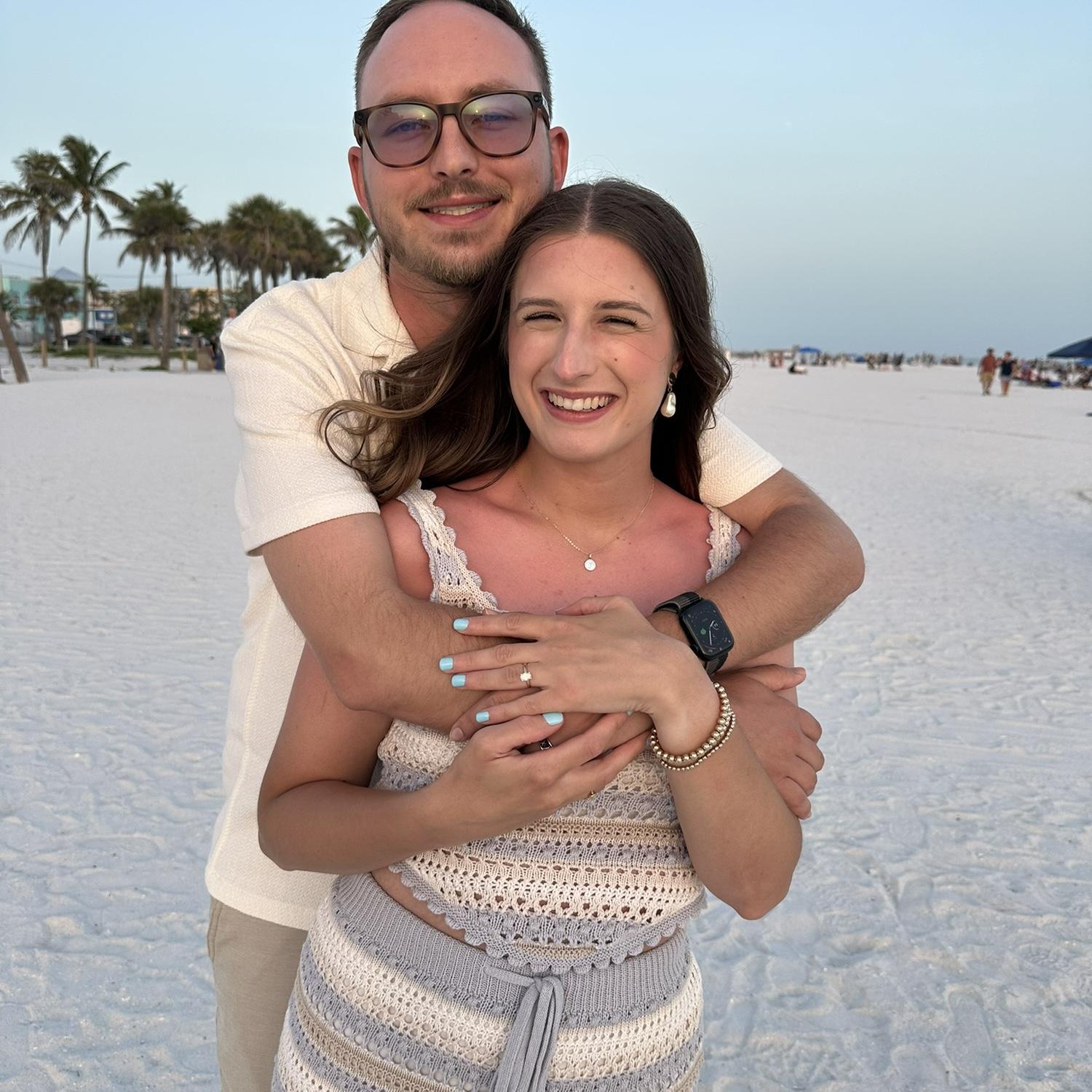 Our Florida engagement photos were taken in Fort Myers, and we are very excited to take some more in Grand Rapids, Michigan very soon!