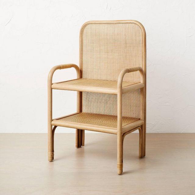 Anza Woven Rattan Nightstand - Opalhouse™ designed with Jungalow™