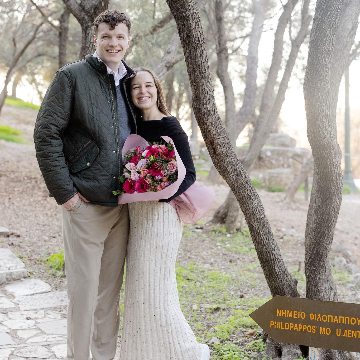 Photos from our engagement in Greece!