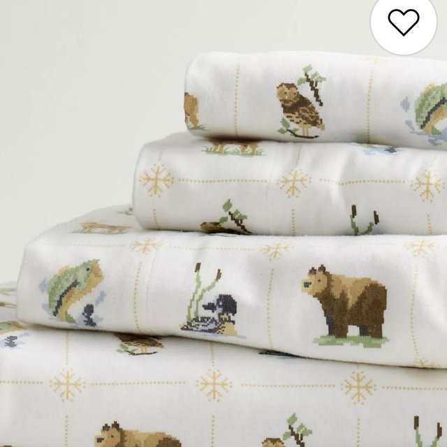 Cuddl Duds® Cotton Flannel Sheet Set with Pillowcases