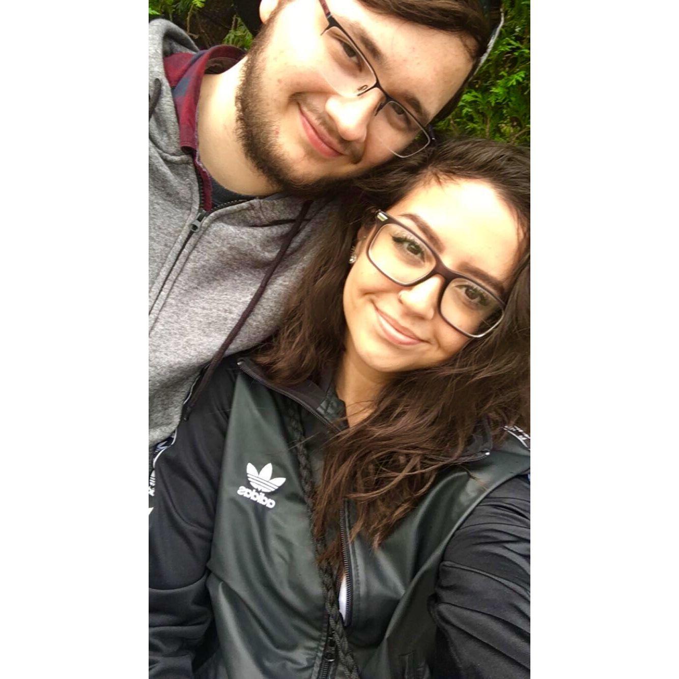 Our first picture together