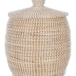 Simplicity Collection Reece Lidded Wastebasket