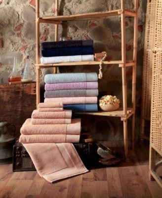 Signature 8-Pc. Wash Towels Turkish Cotton Towel Set - Dark Grey