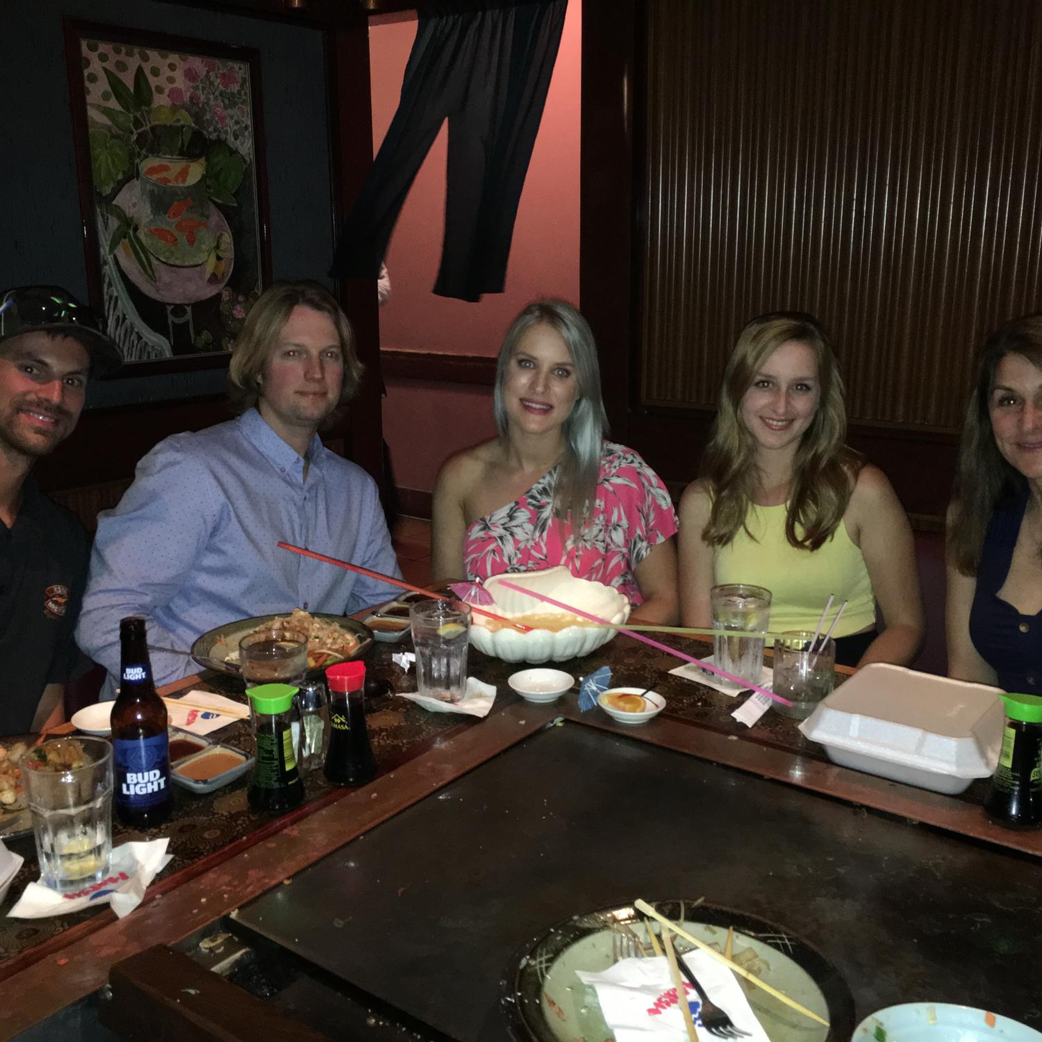 June 2017 - Dinner at Matsu in Huntington Beach, CA