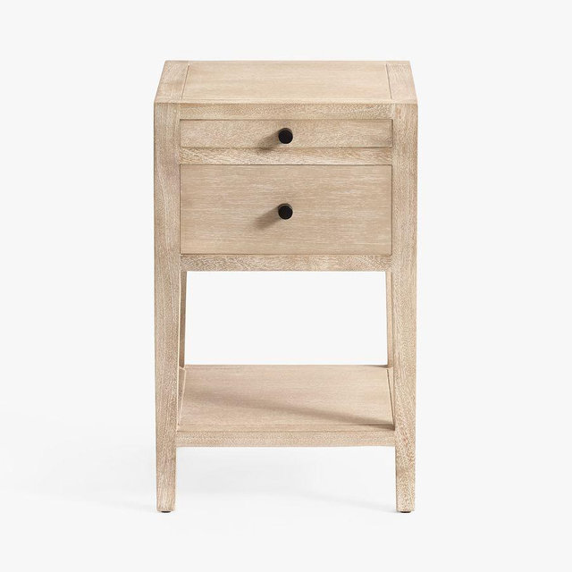 Rylee Mini Nightstand, White Wash