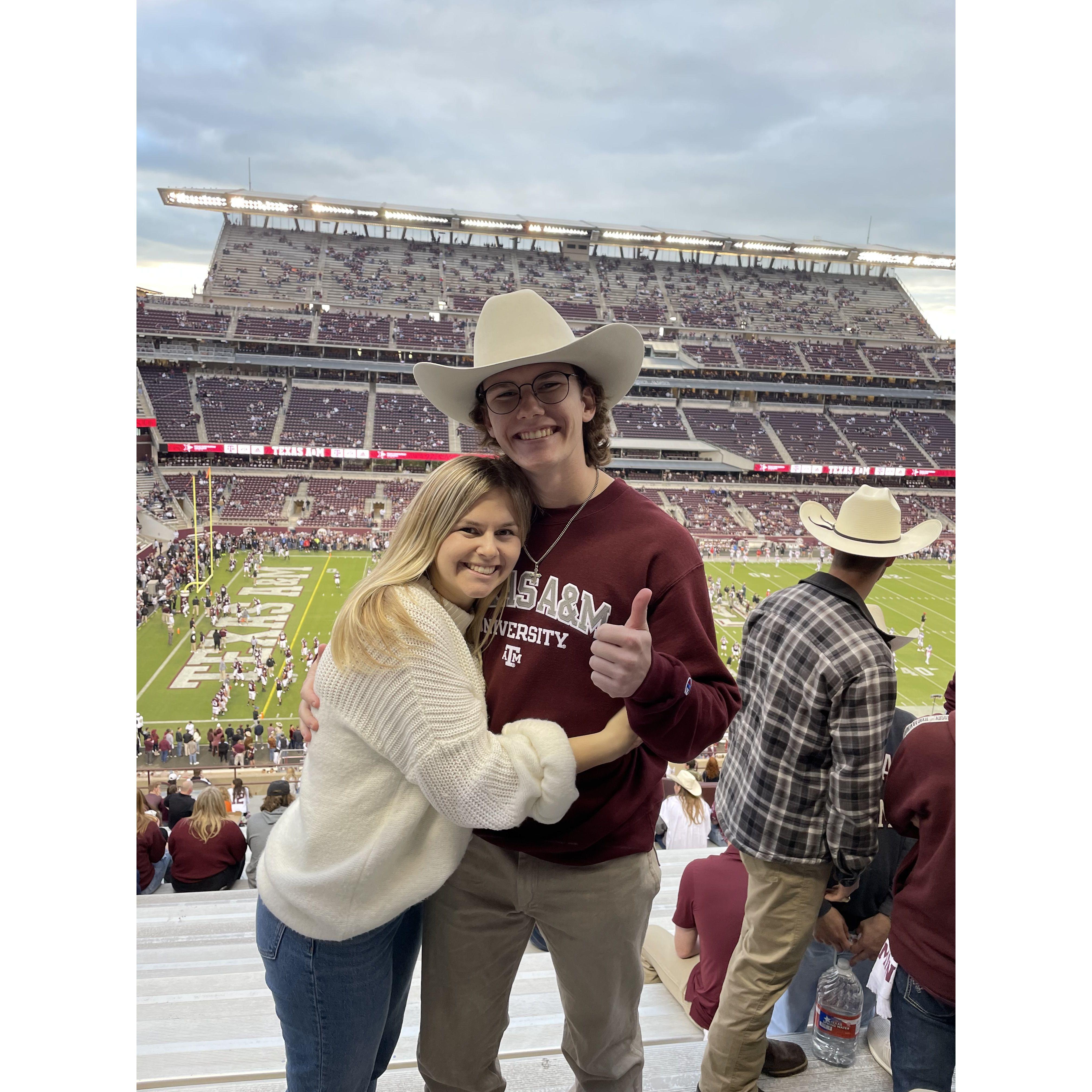 First Aggie game!