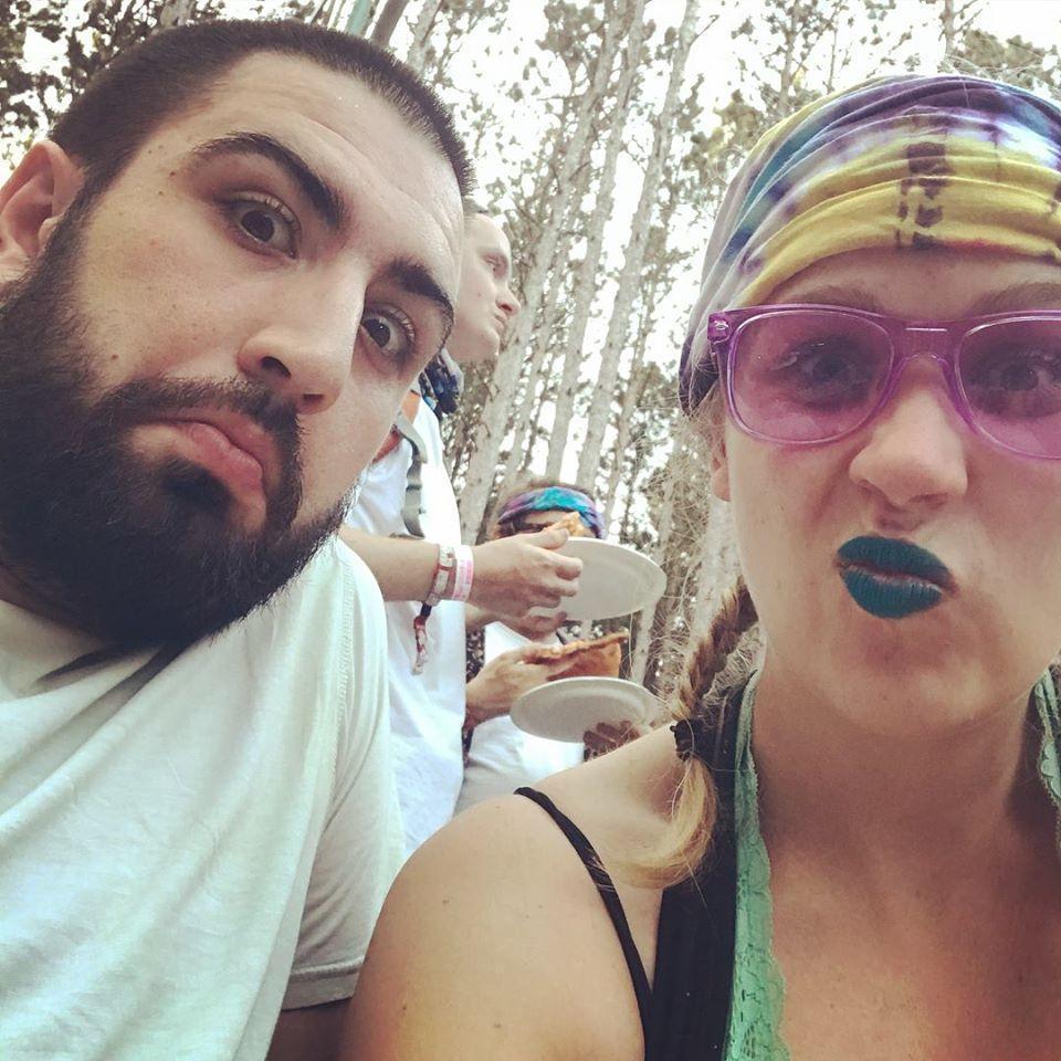 Partying it up at Electric Forest!