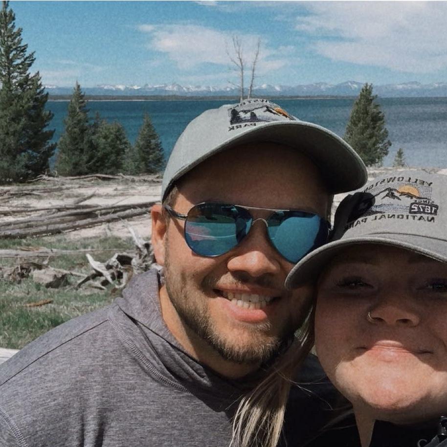 Our first trip together to Yellowstone, WY.