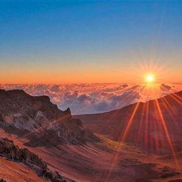 Sunrise tour at Haleakala