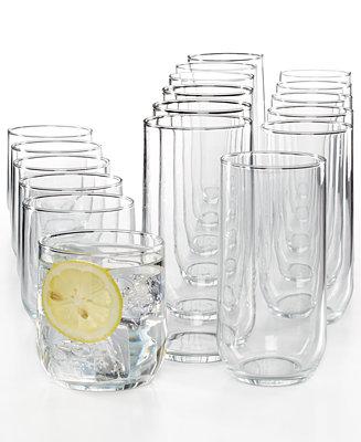 Mode 18-Pc. Glassware Set
